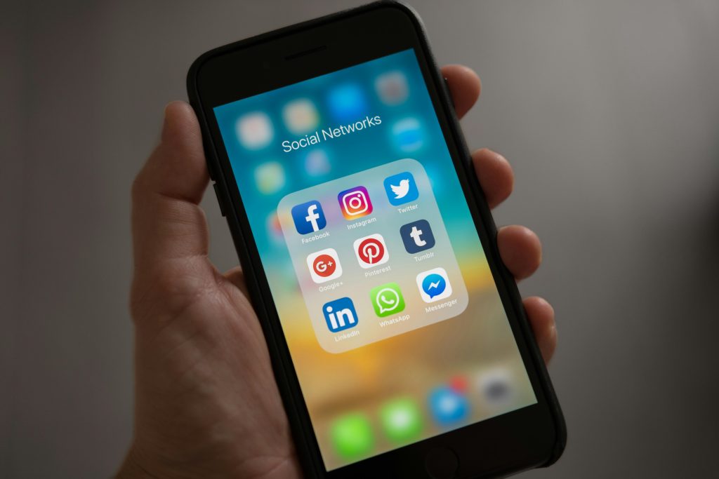 Social media accounts