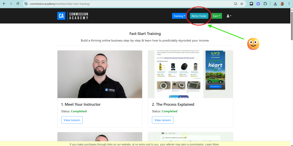 Selecting the right niche for affiliate marketing